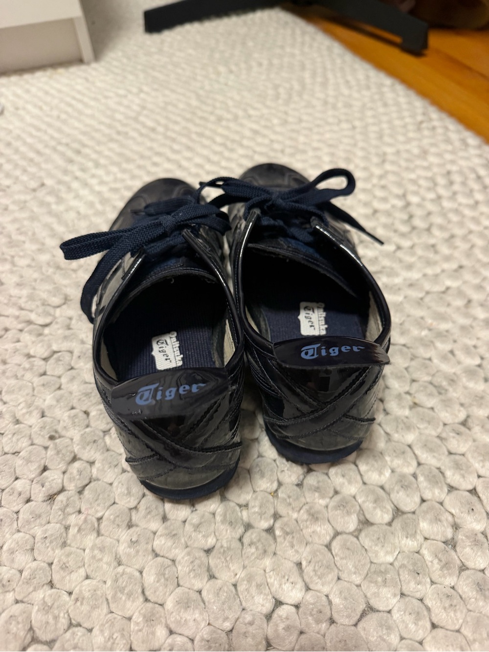 Onitsuka Tiger by Asics Mexico 66 Glossy Black Sneakers - Picture 2 of 4